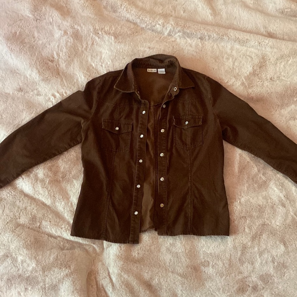 Rubbish brand button down top